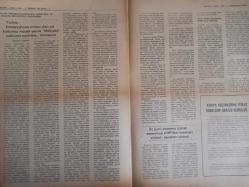Devlet Milliyetçi Siyasi Haftalık Gazetesi - 4 Temmuz 1977 - Sayı:400 - Ecevit Hükümeti Geldiği Gibi Gitti - Türklüğün Sembolü Bozkurt'a Bile Tahammül Edemeyen Karaoğlan'ın ''Sınırsız Fikir Özgürlüğü'' Yalnız Çinci ve Rusçu Komünistler İçin Midir? - Yeni Döneme Girerken - Yoldaş Üstündağ - Korutürk'ün Yemeğinde Devlet Protokolü Çiğnendi mi? - İşgalci Kabinenin Marifetleri Hızla Artıyor - Rüşvetli Güven Oylaması - Karaoğlanı Ziyarete Zorlananlar ve Egemen Güçler Yargıtay Başkanı - Seçimlerden Önce: MHP'ye Karşı Alman Basını ve CHP İşbirliği - Köylülerin Ürünlerini Pazarlamak İçin Teşkilatlanmaları - Turan Aydın - Üç Parti Oturuma İştirak Etmeyince CHP'liler Kendileri Söyledi, Kendileri Dinledi - Konya Seçimlerine İtiraz Eden CHP Haksız Görüldü - Öyle Bir Hükümet Ki! - Oktay Oğuzhan - Karaoğlan ve TRT, Giriş İmtihanları Olaysız Geçti Dedi Ama - Ayhan Tuğcugil - CHP'liler Olaylar Azaldı Diyor Ama, Gerçekler Tam Tersini Söylüyor fotoğraf ve haberi - Tam Takım Gazete