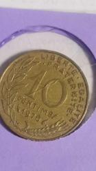 FRANSA 1976 10 CENTİMES