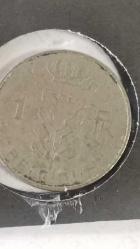 BELÇİKA 1963 1 FRANK