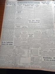 Yeni İstanbul Gazetesi - 8 Şubat 1956 - Fransız Başvekili Guy Mollet Cezayir Meselesini Halle Uğraşıyor - Amerikan Mali Müşavir Randall'ın Müphem Beyanatı - Makarios'un Kıbrıs'a Dair Teklifleri Ve Türk Görüşü - Reşad Nuri Darago - İstanbul Umum Kıraathaneci Kahveci İçkisiz Gazinocular Büfeciler Ve Müstahdemleri Derneği - Kurtuluş Savaşı'nın Deniz Destanları - Gog Yazan Giovanni Papini Yazı Dizisi - İstanbul Üniversitesi Edebiyat Fakültesindeki Profesör Arif Müfit Mansel - Gizli Vazife Aşk Ve Macera Romanı - Kıbrıs'taki Nümayişlerde Bir Rum Talebe Öldü - Milli Piyango - - General Motors Kumpanyası 1956 İmalat Programını Azalttı - İzmir Fuarı İçin Hazırlıklar - Televizyon Cihazlarının Satışı Artıyor - İstanbul Belediyesi Şehir Tiyatrosu - Doktor Bradshaw Kızıl Çin Hapishanelerinde Geçirdiği Macerayı Anlatıyor - Milli Futbolcular Ankara'ya Gidecekler - Şükrü Gülesin- Lefter Küçükandonyadis - Mithatpaşa Stadı - Remington Rand Daktilo - Opon Ağrı Kesici - Tokalon Krem