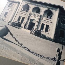 Türkiye Büyük Millet Meclisi İkinci Binası Büyük Boy Sonradan Basım ( 1980'ler ) Orijinal Fotoğraf.