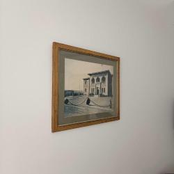 Türkiye Büyük Millet Meclisi İkinci Binası Büyük Boy Sonradan Basım ( 1980'ler ) Orijinal Fotoğraf.