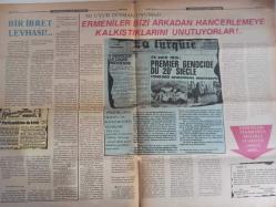 Sebil Haftalık Siyasi, Edebi, Tarihi, İlmi Gazetesi - 25 Nisan - 4 Mayıs 1980 - Sayı:225 - Türkiye'de Tek Ucuz Şey İnsan Hayatıdır! - Okuyucu Postası - Ermeni Meselesi'ndeki Yeni Kıpırdanışların Sebepleri - Kadir Mısıroğlu - Güneş Batıdan Doğuyor - Batı'da Şuurlanan Eski Müslümanlar - Ahmet Paşa'nın Bir Gazeli - Mustafa Miyasoğlu - Müslümanlara Kimler ''Başkan'' Olabilir - Talha Emiroğlu - Faiz - Bir İbret Levhası - Ermeniler Bizi Arkadan Hançerlemeye Kalkıştıklarını Unutuyorlar - Dava, Gayret ve Rikkat İster - İbrahim Resuloğlu - Dini Suallere Cevaplar - Salyangoz Yenilir mi? - Ahmed Muhtar Büyükçınar - Bayezid-i Veli Han Türbesinde - Mine Alpay - Kadınlara Hitab - İmtihan - Örovizyon Mesajı - Komünistler Dinsizdir! - Hiç Olmazsa Cuma Günleri Camiden İçeriye Ayak Atan Bir Reisicumhur - Muhsin Batur - Saadettin Bilgiç - Necmettin Erbakan fotoğraf ve haberi - Tam Takım Gazete