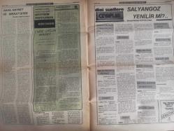 Sebil Haftalık Siyasi, Edebi, Tarihi, İlmi Gazetesi - 25 Nisan - 4 Mayıs 1980 - Sayı:225 - Türkiye'de Tek Ucuz Şey İnsan Hayatıdır! - Okuyucu Postası - Ermeni Meselesi'ndeki Yeni Kıpırdanışların Sebepleri - Kadir Mısıroğlu - Güneş Batıdan Doğuyor - Batı'da Şuurlanan Eski Müslümanlar - Ahmet Paşa'nın Bir Gazeli - Mustafa Miyasoğlu - Müslümanlara Kimler ''Başkan'' Olabilir - Talha Emiroğlu - Faiz - Bir İbret Levhası - Ermeniler Bizi Arkadan Hançerlemeye Kalkıştıklarını Unutuyorlar - Dava, Gayret ve Rikkat İster - İbrahim Resuloğlu - Dini Suallere Cevaplar - Salyangoz Yenilir mi? - Ahmed Muhtar Büyükçınar - Bayezid-i Veli Han Türbesinde - Mine Alpay - Kadınlara Hitab - İmtihan - Örovizyon Mesajı - Komünistler Dinsizdir! - Hiç Olmazsa Cuma Günleri Camiden İçeriye Ayak Atan Bir Reisicumhur - Muhsin Batur - Saadettin Bilgiç - Necmettin Erbakan fotoğraf ve haberi - Tam Takım Gazete