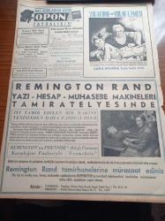 Yeni İstanbul Gazetesi - 27 Şubat 1956 - Kıbrıs'la İlgili Yeni Temaslar - Makarios İngiltere'ye Cevabını Dün Bildirdi - Adnan Menderes Yeni Bir Üniversiteler Kanunu Çıkartacağız - Vali Fahrettin Kerim Gökay Elektrik Türbinine Yol Verirken Muhaliflerini De Topa Tuttu - Sovyetlerin İçerden Baltalama Tekniği - Torik Balığının İçinde Kasım Gülek'e Verilen İstida - Halide Edip Adıvar Pazartesi Konuşmaları - Gog Yazan Giovanni Papini Yazı Dizisi - Elektrik Fabrikasında Yeni Tesisler Dün Açıldı - Herkesin Ağzında Bir Muhtariyet Kelimesi - Balıkçılara Hükümetin Yapacağı Yeni Yardımlar - Suriye İktisadi Heyeti Bugün Geliyor - Beynelmilel Otomobil Sergisi - 10 Ton Kaplumbağa Kurbağa Ve Salyangoz Sattık - Denizli İstanbul'u Yine Yendi - Küçük Hikâye Pazar Uykusu - Galatasaray'ın 50. Yıl Pilavı 18 Mart'ta -  Türkiye Kros Birinciliği - Opon Ağrı Kesici - Remington Rand Daktilo - Çapamarka