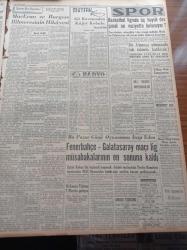 Yeni İstanbul Gazetesi - 28 Şubat 1956 - Makarios Amerikan Konsolosu İle Görüştü - Dün Krala Usulen İstifasını Veren Karamanlis Kabinesini Yeniden Teşkil Edecek - Büyük Millet Meclisinde Kalkınma Mevzuunda Tartışmalar - Başvekil Adnan Menderes - Ticaret Vekili Fahreddin Ulaş - İstanbul'da Örfi İdare Uzatılıyor - Yavuz Abadan - Kalp Cerrahisi Üstadı Profesör Beck Geliyor - Kolad Derneği - Fil Hamdi'nin Yeni Marifeti - Gog Yazan Giovanni Papini Yazı Dizisi - Rusya'da Komünist Partisi Riyaset Divanı Seçimleri - Vali Fahrettin Kerim Gökay'ın Pazar Nutku Gazetelere Yanlış Aksetmiş - Metro Projesi - Maclean Ve Burgess Bilmecesinin Hikayesi - Demiryollarımızın  Uzunluğu 7846 Kilometre -  Fenerbahçe Galatasaray Maçı Lig Müsabakalarının En Sonuna Kaldı - Fenerbahçeli Futbolcu Mehmet Ali Has - Film Yıldızı Ses Sanatkarı Necla İz - Çapamarka - Opon Ağrı Kesici - Puro Tuvalet Sabunları