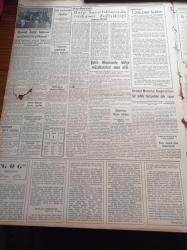 Yeni İstanbul Gazetesi - 1 Mart 1956 - Örfi İdare Üç Ay Uzatıldı - Bütçe Müzakerelerinin Son Gününde Sert Tenkidler - 19 Nisan'da Evlenecek Olan Monaco Prensi Rainier İle Sinema Yıldızı Grace Kelly - Sapanca Şilebinde Kurtulanlar - Eisenhower Tekrar Adaylığını Koyuyor - İstanbul Vilayet Ve Belediyesi Bugün Tekdiğerinden Ayrılıyor - Adnan Menderes - Gog Yazan Giovanni Papini Yazı Dizisi - 800 Bekar Genç Belçika'nın Bir Kasabasında Hayat Arkadaşı Arıyor - Cezayir Meselesi Hakkında Mollet'in İstediği Yetki - Troçki'nin Dul Eşi Kocasına İtibarının İade Edilmesi İçin Sovyetlere Müracaat Etti - T.C. Merkez Bankasının Finansmanları - Dünya Fütuhatı Rehberi - Üç Günlük Hikaye Bir Yabancıya Borç - Kız Lisesi Voleybol Maçları - Galatasaray Futbol Komitesi - Beşiktaş Kampa Giriyor - Türkiye'de İlk Modern Tamir Atelyesi Remington Rand - Viyanalı Şantöz Erika Holm