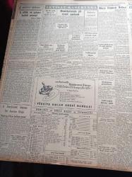 Yeni İstanbul Gazetesi - 1 Mart 1956 - Örfi İdare Üç Ay Uzatıldı - Bütçe Müzakerelerinin Son Gününde Sert Tenkidler - 19 Nisan'da Evlenecek Olan Monaco Prensi Rainier İle Sinema Yıldızı Grace Kelly - Sapanca Şilebinde Kurtulanlar - Eisenhower Tekrar Adaylığını Koyuyor - İstanbul Vilayet Ve Belediyesi Bugün Tekdiğerinden Ayrılıyor - Adnan Menderes - Gog Yazan Giovanni Papini Yazı Dizisi - 800 Bekar Genç Belçika'nın Bir Kasabasında Hayat Arkadaşı Arıyor - Cezayir Meselesi Hakkında Mollet'in İstediği Yetki - Troçki'nin Dul Eşi Kocasına İtibarının İade Edilmesi İçin Sovyetlere Müracaat Etti - T.C. Merkez Bankasının Finansmanları - Dünya Fütuhatı Rehberi - Üç Günlük Hikaye Bir Yabancıya Borç - Kız Lisesi Voleybol Maçları - Galatasaray Futbol Komitesi - Beşiktaş Kampa Giriyor - Türkiye'de İlk Modern Tamir Atelyesi Remington Rand - Viyanalı Şantöz Erika Holm