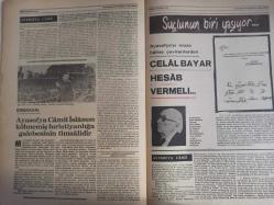 Sebil Haftalık Siyasi, Edebi, Tarihi, İlmi Gazetesi - 27 Mayıs 1977 - Sayı:74 - Ayasofya Camii İslam'ın Köhnemiş Hristiyanlığa Galebesinin Timsalidir - Sabah Namazıyla Kalk! - İlk Hitabe - Kadir Mısıroğlu - Ali Şükrü Bey - Şeriatçılığı Lanetleyenleri Beraat Ettiren Samimiyetsizler Cevap Vermelidir - Ahmed Selami - Bu Size Bir Mana İfade Etmiyor Mu? - Berlin'de Çalışan İşçilerimiz Şeriat Düşmanı CHP Namzedini Protesto Ettiler - Yahudi Davası ve Filistin - Ortadoğu'dan - Said Şamil - Zincirler Kırılacaktır - Altında M. Kemal'in İmzası Olan Kararname Kendi Yaptıkları Anayasa ve Kanunları İhlaldir - Ayasofya Camii'dir - Celal Bayar Hesap Vermeli - Selahaddin Es - Yortu, Festival ve Bayramlardan Seçimlere - İslam Yazısına Dair - Artvin de Coştu fotoğraf ve haberi - Tam Takım Gazete