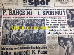GÜNLÜK SPOR GAZETESİ - 7 EYLÜL 1958 - FENERBAHÇE Mİ İSTANBULSPOR MU? - SİRKECİ'DE DOĞUBANK İŞ HANINDA SATILIK ODALAR, TAPUSU ANAHTARI DERHAL TESLİM - KASIMPAŞA 4 - 1 BEYOĞLUSPOR - MERKEZ İSTİŞARE HEYETİ EKİM AYINDA TOPLANIYOR - BEYLERBEYİ, FERİKÖY'Ü ELEDİ - AKBANK REKLAMI - İDARECİ ŞABAN, MUVAKKAR EKREM TALU - SİNEMA, FİLM SAYFASI - GÜL KUPASI DÜN BAŞLADI - KÜREK BİRİNCİLİĞİNDE GALATASARAY FAVORİ - HASAN PAŞA FIRINI LALELİ - AT YARIŞLARI PROGRAMI, NETİCELERİ VE TAHMİNLERİ