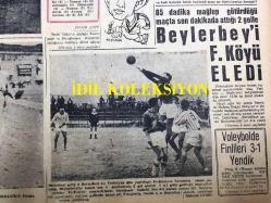 GÜNLÜK SPOR GAZETESİ - 7 EYLÜL 1958 - FENERBAHÇE Mİ İSTANBULSPOR MU? - SİRKECİ'DE DOĞUBANK İŞ HANINDA SATILIK ODALAR, TAPUSU ANAHTARI DERHAL TESLİM - KASIMPAŞA 4 - 1 BEYOĞLUSPOR - MERKEZ İSTİŞARE HEYETİ EKİM AYINDA TOPLANIYOR - BEYLERBEYİ, FERİKÖY'Ü ELEDİ - AKBANK REKLAMI - İDARECİ ŞABAN, MUVAKKAR EKREM TALU - SİNEMA, FİLM SAYFASI - GÜL KUPASI DÜN BAŞLADI - KÜREK BİRİNCİLİĞİNDE GALATASARAY FAVORİ - HASAN PAŞA FIRINI LALELİ - AT YARIŞLARI PROGRAMI, NETİCELERİ VE TAHMİNLERİ