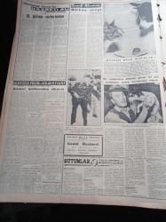 Vatan Gazetesi - 10 Ocak 1956 - Maarif Vekili Profesör Ahmet Özel Din Mevzuunda Başvekil Adnan Menderes İle Mutabıkım Diyor - İktisadi Devlet Teşekkülleri Teftiş Edilmeye Başlandı - Amerika'yı Bize Bağlayan Köprü Squibb Fabrikası - Şam'da Bağdat Paktı Aleyhinde Nümayişler Oldu - CHP Sinop Mebusu Nuri Sertoğlu - Cumhuriyet Halk Partisi Mecliste Radyoyu Şiddetle Tenkid Etti- Divan Oteli 16 Ocakta Açılıyor - Tanınmış İşadamı Vehbi Koç - Divan Oteli Hakkında İzahat Veren Nusret Tekül - Fırtınalı Gece Yazan Orhan Kemal Yazı Dizisi - Televizyon Yıldızı Sabrina'nın Çıplak Resimleri Londra'da Hadise Yarattı - Birinci İnönü Zaferi - Fahrettin Kerim Gökay Da Propaganda Filmi Çevirtiyor - İslam Tarihinde Düşünen Baş Hazreti Ali - Abdülbaki Gölpınarlı - Melek Sineması - Nevin Aypar Puro Tuvalet Sabunu'nu Tavsiye Ediyor - Cemiyet Hayatı - Fikret Arıcan Fenerbahçe'yi Bugün Çalıştırmaya Başlıyor - Gündüz Kılıç  Dün Hastaneden Çıktı