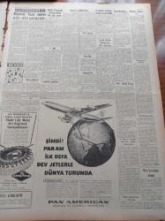 Vatan Gazetesi - 21 Kasım 1959 - Siyasal Bilgiler Fakültesi Dekanı Profesör Fehmi Yavuz Büyük Vilayetler Olması Taraftarı - CHP  Genel Sekreteri İsmail Rüştü Aksal Yarın Erzincan'a Gidecek - Tevfik İleri İle İmam Hatip Okulları İdarecileri Arasında Tartışma Oldu - Osman Bölükbaşı Tekrar Cumhuriyetçi Köylü Millet Partisi Genel Başkanı Oldu - Mareşal Eyüp Han Gitti - Yalova Kocadere Cinayeti Faili İçin 32 Ay Ceza İstendi - Duru Göl İlhan Tarus'un Romanı - Naim Tirali - İpana Okullar Arası Bilgi Yarışması Sunucu Orhan Boran - Sinema - Karikatür - Noyan Amca Dert Dinliyor - Hacı Ömer Sabancı'nın Hikayesi - Siyasal Bilgiler Fakültesinin 100. Yıldönümü - Devlet Tiyatrosu Provalarında Bir Ruh Gezdi - B Milli Futbol Takımımız Pakistan'a Gidiyor - Meşhur Fransız Futbol Münekkidi Can Bartu Dünya Karmasında Rahatça Oynayabilir Dedi - Arif Damar'ın Şiir Kitapları