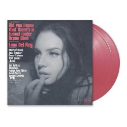 Lana Del Rey - Did You Know That There's A Tunnel Under Ocean Blvd, 2xPlak, 2xLP, Limitli, Koyu Pembe Renkli Plak, Vinyl, Ambalajında, Sıfır