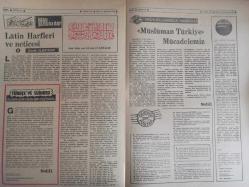 Sebil Haftalık Siyasi, Edebi, Tarihi, İlmi Gazetesi - 2 Eylül 1977 - Sayı:88 - Nerede Fuzuli İş Varsa Devlet Onunla Uğraşıyor - 19 Bin Hektar Orman Kül Oldu - Zarar 1.5 Milyar - İmam Hatib Mi'yarı - Kadir Mısıroğlu - Ali Şükrü Bey - Tebliğ Hürriyeti - Ahmed Selami - Türkiye'nin Sancısı - Eskiyen İlericiler Göbekçi Olur - Ucuz Müslümanlık Anlayışı - Sadık Öarslan - Dost Kazığı - Müslümanın ise Çektiği İdareciden - Lisan Kültürünün Muhafaza Zarureti - Mustafa Yazgan - Devletin İşini Millet, Dedikodu ile Öğreniyor - Sultan Abdülaziz Han - Yaşar Koçak - Ali Şükrü Bey - Merec-el Bahreyn - Nusret Tura - Sadaka-i Fıtır - Ramazan Eğlenceleri - Latin Harfleri ve Neticesi - Sadık Albayrak - İslam'a Suikasdin Bir Cüz'üdür - Müslüman Türkiye Mücadelemiz - Aranıyor Kimse Yok Mu? fotoğraf ve haberi - Tam Takım Gazete