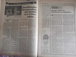 Sebil Haftalık Siyasi, Edebi, Tarihi, İlmi Gazetesi - 22 Temmuz 1977 - Sayı:82 - Devlet Kesesinden Diş Düşmanlığı Yapılıyor - İslam Harfleri Düşmanlığı - Okuyucu ile Hasbihal - Mısıroğlu Almanya'da - Baş Sağlığı - Açık Mektup - Ali Şükrü Bey - Kadir Mısıroğlu - İsmet Bey'e Göre Bursa'nın Sukutu Meselesinde Mesul Kimse Yoktur - Ahmed Selami - Şeriat Allah'ın Kanunudur, İslam'dır - Bomba Elde Patlayabilir - Çorbacı - Said Şamil- Filistin Davası ve Yahudiler - Şeriata Göre Ne İse O Olacak - Ecevit, Türkeş'e 10 Bakanlık Teklif Etti - Mustafa Yazgan - Geçmişten Geleceğe Doğru - Sadık Özarslan - Mukaddesatçılar Şurası - Devlet Kesesinden Din Düşmanlığı Yapılıyor - 50 Yıldır Dinmeyen Kin: İslam Harfleri Düşmanlığı - Milli Görüş Meseleye El Koydu! - İslam Yazısına Dair-  Kitap Dünyası - Kırıkkanat - Hükümet At Meydanı Değildir - Ki Her Gelen Tozuta! - Askeri Savcılık Halil Tunç Hakkında Soruşturma Açtı fotoğraf ve haberi - Tam Takım Gazete