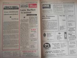 Sebil Haftalık Siyasi, Edebi, Tarihi, İlmi Gazetesi - 16 Eylül 1977 - Sayı:90 - Erbakan: Bugüne Kadar İnanana Zulmedilmiştir. Bu Zulme İsyan Ediyoruz Dedi - Ramazan Bayramınız Mübarek Olsun - Haftanın Mevzusu - Mahzun Bir Bayram Daha - Kadir Mısıroğlu - Meçhul Kahraman - Ali Şükrü Bey - Ahmed Selami - Hürriyetten Mühim Meselemiz Olamaz - Bir Ramazan Sonunda Muhasebe - Sultan Abdülaziz Han - Yaşar Koçak - El Yıkamak Bile 150 Kuruş Oldu - 78'de İstiklal - Boğazlaşma İsrail'e Yaradı - Said Şamil - Filistin Davası ve Yahudiler - Bir Kadeh Rakıya İzmir! - Lisan Meselesi - Sadık Özarslan - Ağlamak - Nusret Tura - Peygamberimizin Bayram Günü - 11 Ayın Sultanı - Ve Dersaadet'te Bayram - Lisan İnkılabında Cühela Marifetleri - Kadir Mısıroğlu - Latin Harfleri ve Neticesi - Sadık Albayrak - İslam Yazısına Dair - Adese - Mehmet Saffet - Bir Ramazan Sonunda - Teşekkür - Mehmed Saffet - ADESE - Bayram mı, Bal Gibi Harama Batmak mı? fotoğraf ve haberi - Tam Takım Gazete