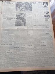 Vatan Gazetesi - 13 Mart 1954 - Dokuzuncu Büyük Millet Meclisi Dün Kendini Feshetti - Profesör Fuad Köprülü - Irak Kralı Faysal Pakistan'a Gitti - Müslüman Kardeşlerle Gizli Münasebet - En Sevilen Yıldızlar Allan Ladd'le Marilyn Monroe Seçildi - Cumhuriyetçi Millet Partisinin CHP İle İşbirliği İçin Şartları - 16 Mart Şehitlerini Anma Töreni - İbrahim Müteferrika'yı Anma Töreni Yapılacak - Tanzim Satışları Şirketi Kuruluyor - Milli Türk Talebe Birliğinin Amerika Gençliğine Mesajı - Otomobil Fabrikaları Rekabete Başladı - Eva Peron'un Benzeri Bir Fransız Yıldızı Andree Debar - Türkiye İspanya Milli Maçı Yarın Yapılıyor - Arsenal'in Rusya Seyahati - Good Year - Cutex Tırnak Cilası - Jawa Motosikletleri