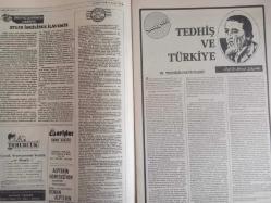 Sebil Haftalık Siyasi, Edebi, Tarihi, İlmi Gazetesi - 22 Eylül 1978 - Sayı:143 - Feyzioğlu İstifa Etti - Ecevit Hükümeti'nin Kavrayamadığı Gerçek - Okuyucularımızla Hasbihal - Aylık İngilizce İlavemiz - Tedhiş ve Türkiye - Nevzat Yalçıntaş - Tedhişin Neticeleri - Meçhul Kahramanlar - Genç Kardeş - İlk Siyasi Mücadeleler - Ahmed Selami - Şeriatımız Karşısında İki Düşman - Ziya Gökalp'in Hayatı ve Eserleri - Cemil Meriç - Mustafa Yazgan - Muharrir ve Cemiyet - Rusya Tetikte! - CHP'liler Eğleniyor - Muhammed Ali Yine Şampiyon - Büyük Tarihi İfşaat - Sultan Vahideddin Kendini Müdafaa Ediyor! - Akıncılar Fatih Şubesi Kongresi Yapıldı - Sadık Özarslan - Halkımız, Üçüncüyü Bilmiyor - Esma-ül Hüsna - Aklı Selim'in Söylettikleri - Peygamberler Tarihi - İslam Yazısına Dair - Dövizle Otomobil Satışı - Avrupa Postası - Hayat Pahalılığa ve Anarşi Arasındaki Yarışı Kim Kazanacak? fotoğraf ve haberi - Tam Takım Gazete