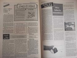 Sebil Haftalık Siyasi, Edebi, Tarihi, İlmi Gazetesi - 22 Eylül 1978 - Sayı:143 - Feyzioğlu İstifa Etti - Ecevit Hükümeti'nin Kavrayamadığı Gerçek - Okuyucularımızla Hasbihal - Aylık İngilizce İlavemiz - Tedhiş ve Türkiye - Nevzat Yalçıntaş - Tedhişin Neticeleri - Meçhul Kahramanlar - Genç Kardeş - İlk Siyasi Mücadeleler - Ahmed Selami - Şeriatımız Karşısında İki Düşman - Ziya Gökalp'in Hayatı ve Eserleri - Cemil Meriç - Mustafa Yazgan - Muharrir ve Cemiyet - Rusya Tetikte! - CHP'liler Eğleniyor - Muhammed Ali Yine Şampiyon - Büyük Tarihi İfşaat - Sultan Vahideddin Kendini Müdafaa Ediyor! - Akıncılar Fatih Şubesi Kongresi Yapıldı - Sadık Özarslan - Halkımız, Üçüncüyü Bilmiyor - Esma-ül Hüsna - Aklı Selim'in Söylettikleri - Peygamberler Tarihi - İslam Yazısına Dair - Dövizle Otomobil Satışı - Avrupa Postası - Hayat Pahalılığa ve Anarşi Arasındaki Yarışı Kim Kazanacak? fotoğraf ve haberi - Tam Takım Gazete