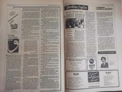 Sebil Haftalık Siyasi, Edebi, Tarihi, İlmi Gazetesi - 22 Eylül 1978 - Sayı:143 - Feyzioğlu İstifa Etti - Ecevit Hükümeti'nin Kavrayamadığı Gerçek - Okuyucularımızla Hasbihal - Aylık İngilizce İlavemiz - Tedhiş ve Türkiye - Nevzat Yalçıntaş - Tedhişin Neticeleri - Meçhul Kahramanlar - Genç Kardeş - İlk Siyasi Mücadeleler - Ahmed Selami - Şeriatımız Karşısında İki Düşman - Ziya Gökalp'in Hayatı ve Eserleri - Cemil Meriç - Mustafa Yazgan - Muharrir ve Cemiyet - Rusya Tetikte! - CHP'liler Eğleniyor - Muhammed Ali Yine Şampiyon - Büyük Tarihi İfşaat - Sultan Vahideddin Kendini Müdafaa Ediyor! - Akıncılar Fatih Şubesi Kongresi Yapıldı - Sadık Özarslan - Halkımız, Üçüncüyü Bilmiyor - Esma-ül Hüsna - Aklı Selim'in Söylettikleri - Peygamberler Tarihi - İslam Yazısına Dair - Dövizle Otomobil Satışı - Avrupa Postası - Hayat Pahalılığa ve Anarşi Arasındaki Yarışı Kim Kazanacak? fotoğraf ve haberi - Tam Takım Gazete