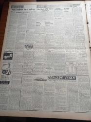 Vatan Gazetesi - 18 Mart 1954 - CHP'deki Kaynaşma Gittikçe Genişliyor - Laleli Yolunda Korkunç Bir Tramvay Kazası Oldu - Profesör Sabri Ülgener İktisat Fakültesi Dekanı Oldu - Dünyanın En Büyük Atom Makinesi Faaliyete Geçti - Başkan Eisenhower Dulles'in Sözlerini Teyid Etti - Türkiye İspanya 2 2 Berabere Kaldı - Falih Rıfkı Atay - Vasfi Rıza Zobu Mahmut Moralı İhtilafı Tiyatroyu Altüst Ediyor - Dünya Bankası - Scala Buz Revüsü - Sümerbank - General Ali Fuat Cebesoy'un Siyasi Hatıraları Yazı Dizisi - İngiliz Faşizmi Tekrar Canlanacak Mı - Jigolo - Lale Oraloğlu Puro Tuvalet Sabunları - Hawkins Tazyikli Tencereleri - Doğubank