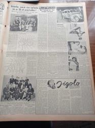 Vatan Gazetesi - 18 Mart 1954 - CHP'deki Kaynaşma Gittikçe Genişliyor - Laleli Yolunda Korkunç Bir Tramvay Kazası Oldu - Profesör Sabri Ülgener İktisat Fakültesi Dekanı Oldu - Dünyanın En Büyük Atom Makinesi Faaliyete Geçti - Başkan Eisenhower Dulles'in Sözlerini Teyid Etti - Türkiye İspanya 2 2 Berabere Kaldı - Falih Rıfkı Atay - Vasfi Rıza Zobu Mahmut Moralı İhtilafı Tiyatroyu Altüst Ediyor - Dünya Bankası - Scala Buz Revüsü - Sümerbank - General Ali Fuat Cebesoy'un Siyasi Hatıraları Yazı Dizisi - İngiliz Faşizmi Tekrar Canlanacak Mı - Jigolo - Lale Oraloğlu Puro Tuvalet Sabunları - Hawkins Tazyikli Tencereleri - Doğubank