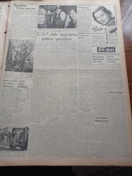 Vatan Gazetesi - 18 Mart 1954 - CHP'deki Kaynaşma Gittikçe Genişliyor - Laleli Yolunda Korkunç Bir Tramvay Kazası Oldu - Profesör Sabri Ülgener İktisat Fakültesi Dekanı Oldu - Dünyanın En Büyük Atom Makinesi Faaliyete Geçti - Başkan Eisenhower Dulles'in Sözlerini Teyid Etti - Türkiye İspanya 2 2 Berabere Kaldı - Falih Rıfkı Atay - Vasfi Rıza Zobu Mahmut Moralı İhtilafı Tiyatroyu Altüst Ediyor - Dünya Bankası - Scala Buz Revüsü - Sümerbank - General Ali Fuat Cebesoy'un Siyasi Hatıraları Yazı Dizisi - İngiliz Faşizmi Tekrar Canlanacak Mı - Jigolo - Lale Oraloğlu Puro Tuvalet Sabunları - Hawkins Tazyikli Tencereleri - Doğubank