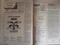 Sebil Haftalık Siyasi, Edebi, Tarihi, İlmi Gazetesi - 3 Mart 1978 - Sayı:114 - Millet Birbirine Soruyor! Dün, Zamları Kınayan Bunlarmıydı! - Tehlikeli Alakalar! - Amerika'ya Son Sözümüzü Söyledik - Faize Kendi Talip - MSP CHP Münasebetlerine Dair - Kadir Mısıroğlu - Boşa Giden Yas - Sırası Geldikçe - Mehmed Süheyl - Ahmed Selami - Adalet ve Emanet - Kadın Namusuna Kurulan Kefere Tuzağı - Mal ile Cihad - Kur'an'ın Gölgesinde - Seyyid Kutub - Sadık Özarslan - Kendimize Dönmemiz Lazım - Resim Meselesi - Nüfus Cüzdanından Traktöre Kadar Zam - Küfür Hürriyetinin Ölçüsü - Devalüasyon - Dil ve Edebiyat - Maksad İslam Düşmanlığı - Ali Şükrü Bey'in Resmi Siyah Tülle Örtülüydü - Ankara Basın Toplu Asliye Ceza Mahkemesi Hüküm Hülasası - Alfabe Değişikliğinde Dış Türklerin Rolü - Cüneyt Emiroğlu - Avrupa Büromuz - Selimiye Cami-i Şerifi - ADESE - Mehmed Saffet - Batıcılık Batıcılığa mı Dümen Kırdı? fotoğraf ve haberi - Tam Takım Gazete
