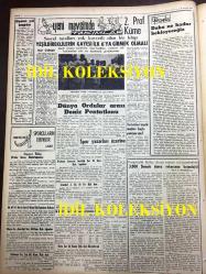 GÜNLÜK SPOR GAZETESİ - 25 AĞUSTOS 1958 - FENERBAHÇE, KARAGÜMRÜK'Ü 3-2 YENDİ - BEŞİKTAŞ - ALTAY'I 3-2 MAĞLUP ETTİ - ANKARAGÜCÜ 2 - 0 GALATASARAY - HASAN PAŞA FIRINI LALELİ - DÜNYA ORDULAR ARASO DENİZ PENTATLONU - YEŞİLDİREKLERİN GAYESİ İLK 6'YA GİRMEK OLMALI - KÜREK YARIŞLARINDA KAVGA ÇIKTI - AT YARIŞI SONUÇLARI - FENERBAHÇE, KARAGÜMRÜK ÖNÜNDE YİNE GALİP - EYÜPSPOR 4 - 3 KASIMPAŞA - TAKSİMSPOR 3 - 0 BEYOĞLUSPOR
