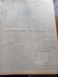 Vatan Gazetesi - 25 Mart 1954 - Yargıtay'ın İlk Kadın Üyesi Melahat Ruacan - Demokrat Parti'nin İstanbul Adaylarını Genel Merkezin Tayin Etmesi Muhtemel - Almanya Başbakanı Doktor Adenauer Dün Tarihi Eserleri Tetkik Etti - Said-i Kürdi Davası Beraatimizle Bitti - Ankara Paktı Askeri Görüşmeleri Dün Başladı - Yunanistan'da Kıbrıs İçin Nümayiş Yapıldı - Beden Eğitimi ve Spor Öğretiminin Kurucusu Selim Sırrı Tarcan'ın 80. Doğum Yılı Kutlandı - Pilotsuz Uçaklar Avrupa'ya Geldi - Migros İçin Mühim Bir Toplantı - Papa Komünistlerle Mücadele Edenlerin Başında Geliyor - Selahattin Manço Vefat Etti - Jigolo Yazan Daniel Harper Yazı Dizisi - 12. Konservatuar Konseri - Adalet Genç Milli Takımı Dün 6 1 Mağlup Etti - Mareşal Tito 20 Nisan'dan Sonra Geliyor - General Ali Fuat Cebesoy'un Siyasi Hatıraları Yazı Dizisi - Dikine Kalkıp İnen Vto Uçakları - Pond's Kremleri