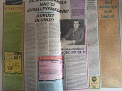 Sebil Haftalık Siyasi, Edebi, Tarihi, İlmi Gazetesi - 4 Ağustos 1978 - Ali Rıza Demircan-Sayı:136 - Ramazan'ı Şerif'in Ruhaniyetine Sığınarak Cenab-ı Hak'dan İstimdad Ediyoruz - Hoş Geldin Ya Şehr-i Ramazan - Hilye-i Saadet - İslami Mücadelede Metod Meselesi Yahut ''Bir, Çocuk Hastalığı'' - Kadir Mısıroğlu - Yakın Tarihimizde Meçhul Kahramanlar - Şeriatın Ramazan'ı Layıkları Alakadar Etmez! - Ali Şükrü Bey - Dediler Dedik Ki - Hakimler ve Mahkemeler - Selahaddin Eş Çakırgil - Bu Anayasamızla Hac'cı Engelleyemezsiniz! Dürüst Olunuz! - Anarşi Etrafında Açık Oturum - Asıl Ambargo Yeni - Başladı - Haftanın Mevzuu - Beşik Uleması - Sadık Özarslan - Ramazan - İslam'da Yabancı Ümmetlere Benzememek - Esma-ül Hüsna - Birinci Asya İslam Kongresi Çok Başarılı Geçti - İslam Aleminden - Okuyucu Postası - Hattat Kemal Batanay - Ramazan Güntay - Dovizle Sıra Beklemeden - Avrupa Postası - Yahudilerden mi İbret Alalım? fotoğraf ve haberi - Tam Takım Gazete