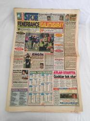 AKŞAM GAZATESİ,25 KASIM 1995,HAZİNEDEKİ PARMAK ,AYDIN DOĞAN,AYFER YILMAZ,AHMET ÖZAL,DOĞU PERİNÇEK,CLİNTON,KUBİLAY,GALATASARAY,ALİ ŞEN FENERBAHÇE ,BEŞİKTAŞ,AUMANN,OĞUZ ÇETİN,ERTUĞRUL