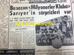 GÜNLÜK SPOR GAZETESİ - 20 AĞUSTOS 1958 - LİGLER 27 AĞUSTOS'TA BAŞLAYACAK MI? - ERDİNÇ ALMANYA'DA MUKAVELE İMZALADI - BELEDİYEYE DEVREDİLEN BÖLGE BİNASININ 3 AYDA TAHLİYESİ İSTENİYOR - AVRUPA ATLETİZM ŞAMPİYONASI - MİLYONERLER KULÜBÜ SARIYER - GUTHBERT - FİLİBELİ ATLETLER - İNGRİT KÜRZEL - FERDİ TÜRKDAMAR - FAY TEMİZLEYİCİ REKLAMI, NECİP AKAR - TENİS TURNUVASI - BATI ALMANYA VE HOLLANDA 1958 YÜZME ŞAMPİYONASI