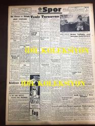 GÜNLÜK SPOR GAZETESİ - 20 AĞUSTOS 1958 - LİGLER 27 AĞUSTOS'TA BAŞLAYACAK MI? - ERDİNÇ ALMANYA'DA MUKAVELE İMZALADI - BELEDİYEYE DEVREDİLEN BÖLGE BİNASININ 3 AYDA TAHLİYESİ İSTENİYOR - AVRUPA ATLETİZM ŞAMPİYONASI - MİLYONERLER KULÜBÜ SARIYER - GUTHBERT - FİLİBELİ ATLETLER - İNGRİT KÜRZEL - FERDİ TÜRKDAMAR - FAY TEMİZLEYİCİ REKLAMI, NECİP AKAR - TENİS TURNUVASI - BATI ALMANYA VE HOLLANDA 1958 YÜZME ŞAMPİYONASI