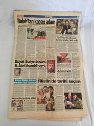 AKŞAM GAZETESİ,21 OCAK 1996,RUSLAR YELTSİNLE ALAY EDİYORDENİZ BAYKAL,ORHAN TAŞANLAR,SİNAN ERDEM,YALMAN,G SARAY,FENER,BOLİÇ,TRABZON,DAUM