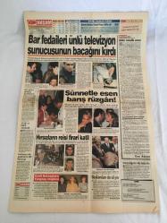 AKŞAM GAZETESİ,21 OCAK 1996,RUSLAR YELTSİNLE ALAY EDİYORDENİZ BAYKAL,ORHAN TAŞANLAR,SİNAN ERDEM,YALMAN,G SARAY,FENER,BOLİÇ,TRABZON,DAUM