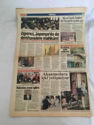 AKŞAM GAZATESİ,25 ŞUBAT 1996,YILMAZ.ANAP. RP,NECMEDDİN ERBAKANDEMİREL,ECEVİT,LEVENT YÜKSEL,SEZEN AKSU,SADDAM,KARTAL,TRABZON,FENERBAHÇE,ERTUĞRUL