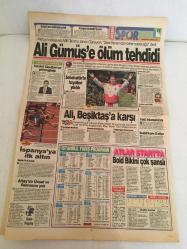 AKŞAM GAZATESİ,13 AĞUSTOS,1995,DYP Eyüp ilçe başkanı Mustafa İyi,Semra Yılmaz-Fahişe-CİNDORUK-Ahmet  KAYA,LONDRA,BOSNA,ALİ GÜMÜŞ,BEŞİKTAŞ KAYSERİSPOR,İSPANYAYUSUF,ANKARAGÜCÜ,