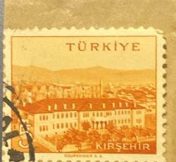 Mektup Zarfından Kesilmiş  / Postadan Geçmiş Pul Filateli - Damgalı - KIRŞEHİR, 5 PARA - Türkiye Cumhuriyeti