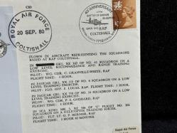 1980 Savaş Uçak Temalı İngiltere Kraliyet Hava Kuvvetleri Özel Gün Damgalı İlk Gün Zarfı FDC RAF ROYAL AİR FORCE THE BATTLE OF BRİTAİN