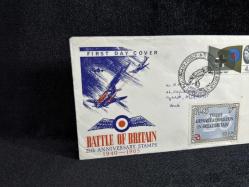 1965 İngiltere Polish Air Force in the BATTLE OF BRİTAİN 25. Ann. ROYAL AİR FORCE FDC  İlk Gün Zarfı