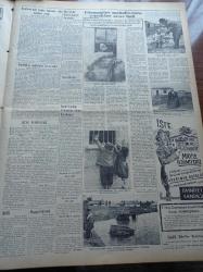 Vatan Gazetesi - 1 Nisan 1954 - Diyarbakır'daki Seçim Kavgası İçin Ciddi Tedbirler Alındı - Başbakan Adnan Menderes - Samet Ağaoğlu - Celal Bayar İş Bankası Delegelerle Görüştü - Migros Anlaşması Bugün İmzalanacak - Duhamel'in Konferansı - NATO Kalkan 1 Tatbikatı Başladı - Etibank'ın Afişleri Propaganda Sayıldı - Dünya Bankası İle Anlaşmazlık Yok - Seçim Suçları 3 - Denizde İsyan Yazan Herman Wouk Yazı Dizisi - Yahya Kemal Beyatlı Hasta - İtalyan Artistleri Bugün Geliyorlar - General Ali Fuat Cebesoy'un Siyasi Hatıraları Yazı Dizisi - Kore Değiştirme Birliği İzmir'de Toplandı - Film Yıldızı Belgin Doruk Puro Tuvalet Sabunlarını Tavsiye Ediyor - Gripin - Buffalo Otomobil Traktör Ve Kamyon Lastikleri - Arı Unları - Doğubank