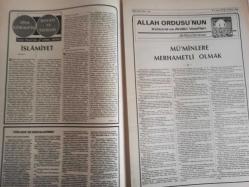Sebil Haftalık Siyasi, Edebi, Tarihi, İlmi Gazetesi - 17 Kasım 1978 - Sayı:151 - Psikologların Verdiği Raporu - İnsanımız Ruhi Buhran İçinde - Okuyucu Postası - Kadir Mısıroğlu - Ruhi Muvazene - Yakın Tarihimizde Meçhul Kahramanlar - Kadirbeyoğlu - Zeki Bey - Zeki Mısıroğlu - Mustafa Yazgan - Gökçe Çiçek Üstüne Bir Güzelleme - Ruhi Muvazene - Ziya Gökalp'in Hayatı ve Eserleri - Cemil Meriç - İslamiyet - TÖB-DER ve Hocalarımız - Allah Ordusu'nun Kültürel ve Ahlaki Vasıfları - Ali Rıza Demircan - Müminlere Merhametli Olmak - Buna Ne Buyurulur - Hacılar Memleketlerine Dönüyor - Ecevit Hükümeti ve BM Kararı - Butto Yok Olacak - Kadim İki Dost - Şu Silah Sanayii - Biri Mekke-i Mükerreme de Biri Romanya'da - Hazreti Muhammed'in Yüce Şahsiyeti - Türkiye'nin İktisadi Durumu - Nerede Tatbikat? - Sadık Özarslan - İslam Yazısına Dair - Risale-i Esadiye - Avrupa Postası - Şah Giderse Batılı Devletler İran'a Müdahale Edecek fotoğraf ve haberi - Tam Takım Gazete