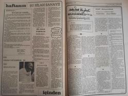 Sebil Haftalık Siyasi, Edebi, Tarihi, İlmi Gazetesi - 17 Kasım 1978 - Sayı:151 - Psikologların Verdiği Raporu - İnsanımız Ruhi Buhran İçinde - Okuyucu Postası - Kadir Mısıroğlu - Ruhi Muvazene - Yakın Tarihimizde Meçhul Kahramanlar - Kadirbeyoğlu - Zeki Bey - Zeki Mısıroğlu - Mustafa Yazgan - Gökçe Çiçek Üstüne Bir Güzelleme - Ruhi Muvazene - Ziya Gökalp'in Hayatı ve Eserleri - Cemil Meriç - İslamiyet - TÖB-DER ve Hocalarımız - Allah Ordusu'nun Kültürel ve Ahlaki Vasıfları - Ali Rıza Demircan - Müminlere Merhametli Olmak - Buna Ne Buyurulur - Hacılar Memleketlerine Dönüyor - Ecevit Hükümeti ve BM Kararı - Butto Yok Olacak - Kadim İki Dost - Şu Silah Sanayii - Biri Mekke-i Mükerreme de Biri Romanya'da - Hazreti Muhammed'in Yüce Şahsiyeti - Türkiye'nin İktisadi Durumu - Nerede Tatbikat? - Sadık Özarslan - İslam Yazısına Dair - Risale-i Esadiye - Avrupa Postası - Şah Giderse Batılı Devletler İran'a Müdahale Edecek fotoğraf ve haberi - Tam Takım Gazete