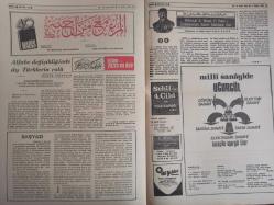 Sebil Haftalık Siyasi, Edebi, Tarihi, İlmi Gazetesi - 13 Ocak 1978 - Sayı:107 - Kıbrıs'da Taviz Veren Vatan Hainidir! - Otuzbeş Başlı Hükümetin Sağlıyacağı En Büyük Fayda - CHP Balonunun Delinmesi - Avrupa'da Büro Açtık - Memleketin Yüksek Menfaati ve Eksantriklik! - Ertuğrul Düzdağ - Yüceyi Alçaltmak Temizi Kirletmek Azizi Zelil Etmek - Karşı Tarafı Tanımak - Ahmed Selami - Kaaideten Veteferruat - Şarlo, İnönü, Yahudi ve İnanmak Meselesi - Şu Düzen Dedikleri - İftihar Tabloları - Bir Ayet Bir Çizgi - Kıbrıs'da Taviz Veren Vatan Hainidir - Biri Yer, Biri Bakar - Yılmaz Yalçıner Tevkif Edildi - Bakanlığa Adam Değil, Adama Bakanlık! - İlk İslam Devleti ve Hicret - Sırası Geldikçe - Mehmed Süheyl - Said Şamil - Filistin Davası ve Yahudiler - Ali Şükrü Bey - Canilere Nasıl Kumandanlık Verilir? - Kadir Mısıroğlu - Ali Şükrü Bey - Dil ve Edebiyat - Kadir Mısıroğlu fotoğraf ve haberi - Tam Takım Gazete