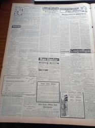 Vatan Gazetesi - 6 Nisan 1954 - Kasım Gülek Celal Bayar'ın Amerika Gezisini Tenkid Etti - Demokrat Parti Merkez Adayları Kati Olarak Tespit Edilemedi - Adana'da Uçak Kazasında Ölenlerin Cenaze Töreni Ankara'da Yapıldı - Karaşi Andlaşması - Amiral Sadık Altıncan Washington'da - Hidrojen Bombası Avam Kamarasında Görüşüldü - Denizde İsyan Yazan Herman Wouk Yazı Dizisi - Yavru Kurtlar Gösteri Yapacak - Akşam Gazetesi Muharriri Cemalettin Bildik'in Cenazesi Kaldırıldı - General Ali Fuat Cebesoy'un Siyasi Hatıraları Yazı Dizisi - Gripin - Emniyet Sandığı - Jigolo Yazan Daniel Harper Yazı Dizisi - Hotpoint Amerikan Buzdolabı - Sanatkar Lale Oraloğlu Puro Tuvalet Sabunları Kullanıyorum Diyor - Genç Milli Takım Bugün Almanya'ya Gidiyor - Antrenör Cihat Arman - Türkiye İş Bankası - İstanbul'da Seçim Faaliyeti - Millet Partisi - General Sadık Aldoğan