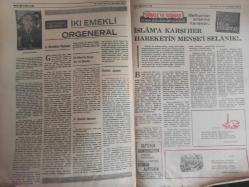 Sebil Haftalık Siyasi, Edebi, Tarihi, İlmi Gazetesi - 7 Nisan 1978 - Sayı:119 - Nişan ve Düğünlerden Bile Vergi Alınacak - Zamlar ve Devalüasyondan Sonra; Vergi Furyası Geliyor - Okuyucularımızla Hasbihal - Ecevit'in Diyeti - Laikler Laikliği Çiğneyebilir mi? - Lütfi Fikri Bey - Kadir Mısıroğlu - Avrupa Deyince - Ahmed Selami - Selahaddin Es - Amerika'yı Sahiden mi Tökezlettik? - Beynelmilel Tedbirlere Karşı Cihaşumul İslam Tesnüdü - Kıbrıs'ta Birşeyler Oluyor! - Devrimci ve Kafası - 23 Mart'lardan Butto ve Menderes'lere - Memduh Tuğmaç - İki Emekli Orgeneral - İslam'a Karşı Her Hareketin Menşe'i Selanik - Dil ve Edebiyat - Kur'an'ın Gölgesinde - Seyyid Kutub - İslam ve Faiz Nizamı - Kendi Kendini Yiyen Rejim - Sadık Özarslan - Alfabe Değişikliğinde Dış Türklerin Rolü - Bu Savcı Kimin Savcısıydı? Akıncı ve Ülkücü Teşkilatlara fotoğraf ve haberi - Tam Takım Gazete - Bazı Sayfaları Yırtıktır