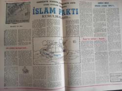 Sebil Haftalık Siyasi, Edebi, Tarihi, İlmi Gazetesi - 2 Haziran 1978 - Sayı:127 - Çankaya Senatörlerinin Yeni Keşifleri; ''Şeriat Milli Birliğe Aykırı'' imiş? - Varşova Paktı ve Nato Karşısında İslam Paktı Kurulmalıdır - Köşe-i İnzivada Bile Rahat Yok! - İslamcı Gençlik ve Anarşi - Kadir Mısıroğlu - Yakın Tarihimizde Meçhul Kahramanlar - Lütfi Fikri Bey - Ahmed Selami - Namus Sözü Ama, Namus Nedir? - Dediler Dedik Ki - Kadın Hakları Üzerine Bir Münakaşa - Selahaddin Es Çakırgil - Umumi Bir Cevap ve Bir Rica  - Bir Lanetli Bayram Daha - Bayar'ın İnkisar-ı Hayali - Sebil Adliye'de Çifte Çifte Gelen Evrak - Divan Edebiyatı - Dil ve Edebiyat - Ramazan Nazlı - Teşkilatlarımızdan Haberler - Mukaddesatçı Hanımlar Derneği - İslam Dünyasından Haberler - İslam Yazısına Dair - Tesbit - Sadık Özarslan - Nice Fetihlere - Yurtdışı Sayfası - Bir TIR Dolusu Kitap - Korkunç İtiraf: Hükümet CİA'nın Emrinde fotoğraf ve haberi - Tam Takım Gazete