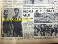 GÜNLÜK SPOR GAZETESİ - 8 AĞUSTOS 1958 - VEFASPOR BAŞKANI SELAHATTİN KARAYAVUZ FENERBAHÇE'Lİ İDARECİLERİ İTHAM ETTİ - OLİMPİYAKOS TEKNİK SEBEPLER YÜZÜNDEN BEŞİKTAŞ İLE OYNAYAMIYORMUŞ - MEHMET LUMA, MODASPOR KADIN YÜZÜCÜLERİ HASSAN VE DURU - İSTANBUL YÜZME ŞAMPİYONASINDA NEDRET ET, YILMAZ ÖZÜAK'I GEÇTİ - NAZİF OTURGAN - SİLAHLI KUVVETLER ATLETİZM ŞAMPİYONASI - GÜZEL VE ATLETİK VÜCUT MÜSABAKASI, YAVUZ ATAY - LEFTER YÜZMELERDE - CAVLI ÇULFAZ - NACİ, ANAKARA'DA ADNAN MENDERES'TEN KUPA ALIRKEN - ALLAH'A ISMARLADIK VİYANA OKULU - FAY TEMİZLEYİCİ REKLAMI, NECİP AKAR - TÜRKİYE JOKEY KULÜBÜ İSTANBUL VELİ EFENDİ AT YARIŞLARI İLANI - VÜCUT MÜSABAKASI, NİŞAN BOYAN, NECAT EVİRGEN, YUSUF KUTLUYURDU, YAKUP TOPCUOĞLU, SİNAN ÖKE, NARBEK KARAKAYA, FEHMİ ÖZER, MİRAN KERİM, BURHAN ÇELİKADAM, ATALAY SARAR, OPON REKLAMI